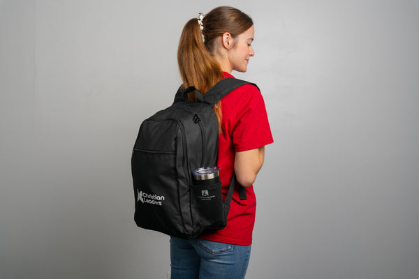 Christian Leaders backpack with multiple compartments