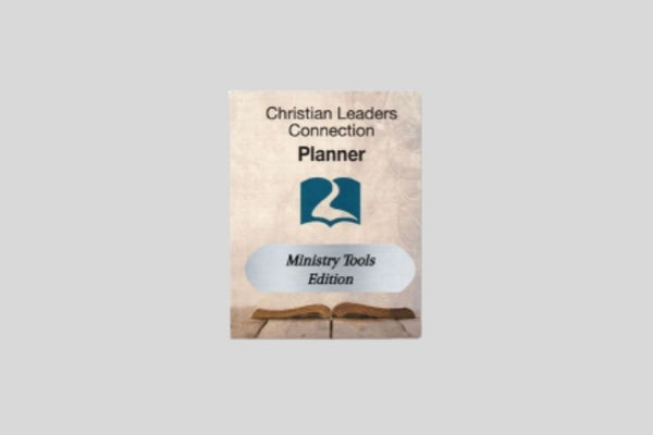 Christian Leaders Ministry Tools Edition planner cover
