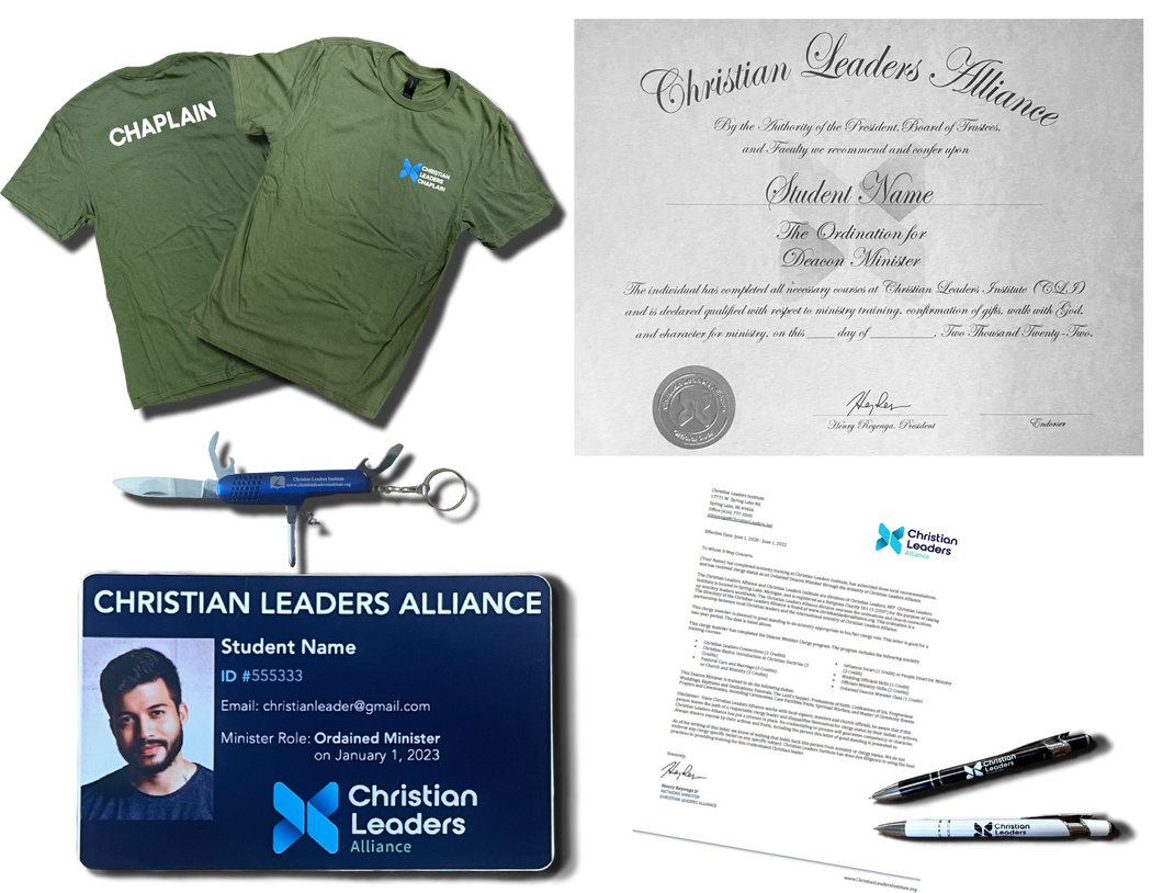 Chaplain Kit (Essential) $150