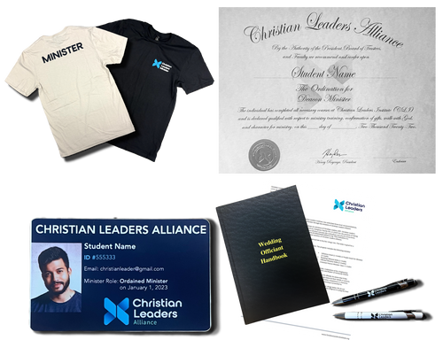 Christian Wedding Officiant Kit (Essential)