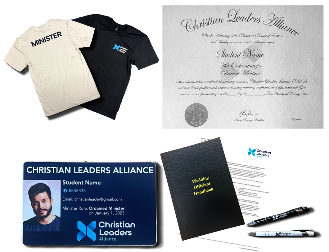 Christian Wedding Officiant Kit (Essential)