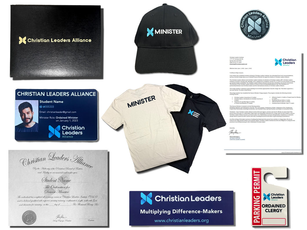 Ordained Minister Kit (Plus)