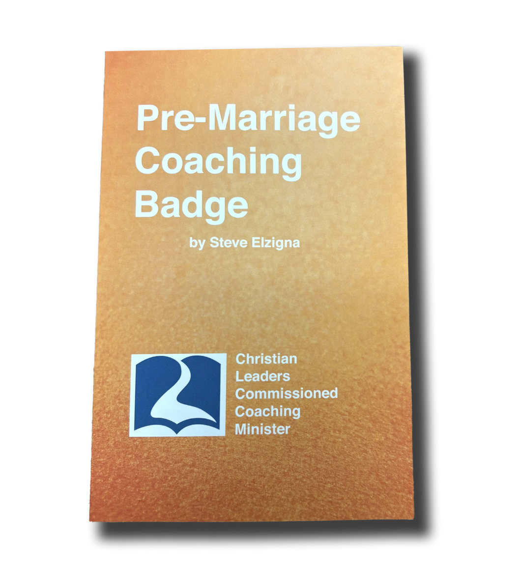 Pre-Marriage Coaching Badge Book