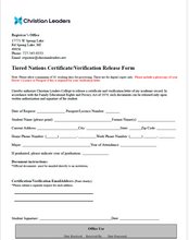 Load image into Gallery viewer, Tier 1 Nations Verification Letter