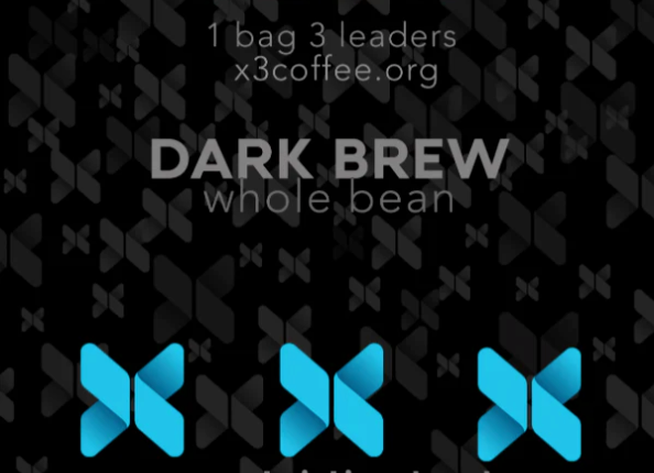 Christian Leaders whole bean dark roast coffee front view