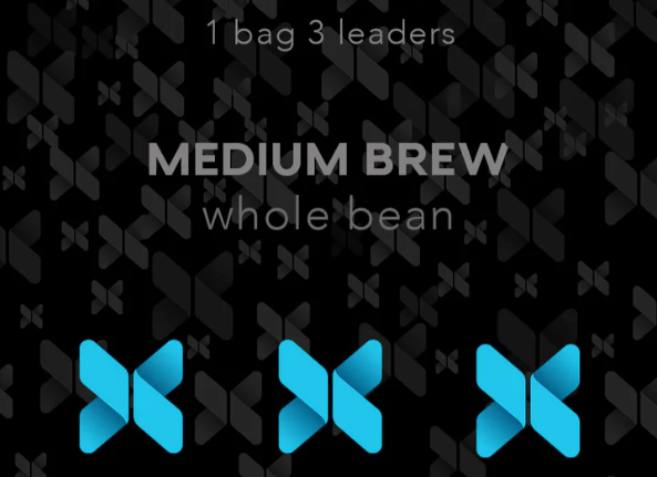 Christian Leaders whole bean coffee medium roast front view