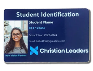 Official Christian Leaders Card Student ID (Digital Download)