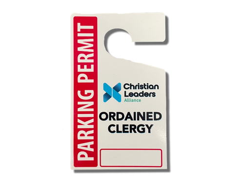 Clergy Parking Pass