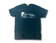 Load image into Gallery viewer, Restorative Justice T-Shirt (Classic Logo) ($5 Sale!)